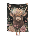 #5 Christmas Bows Noel Throw Blanket - Christmas in July Holiday Gift - Festive Decor