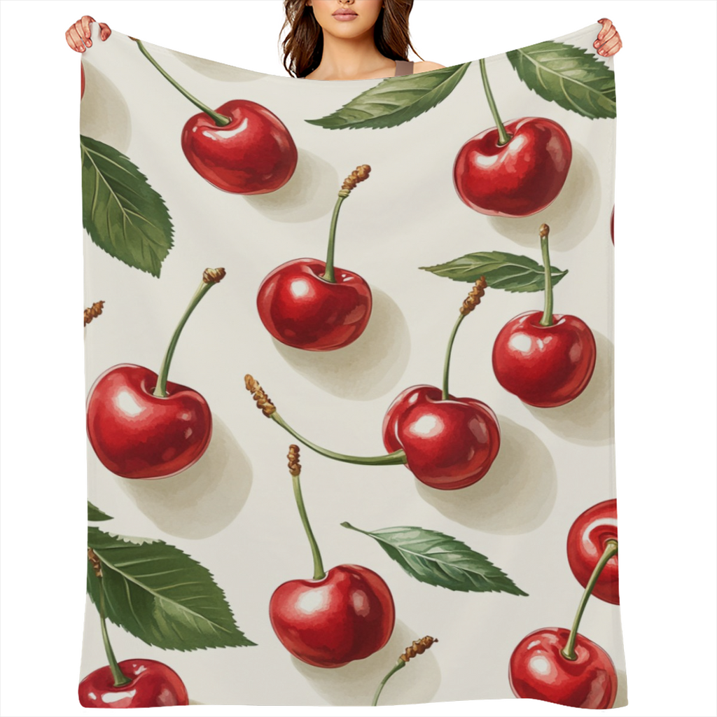 1pc Soft Flannel Blanket - Cozy for Couch, Bed, Sofa, and Traveling - Perfect Mother' s Day Gift