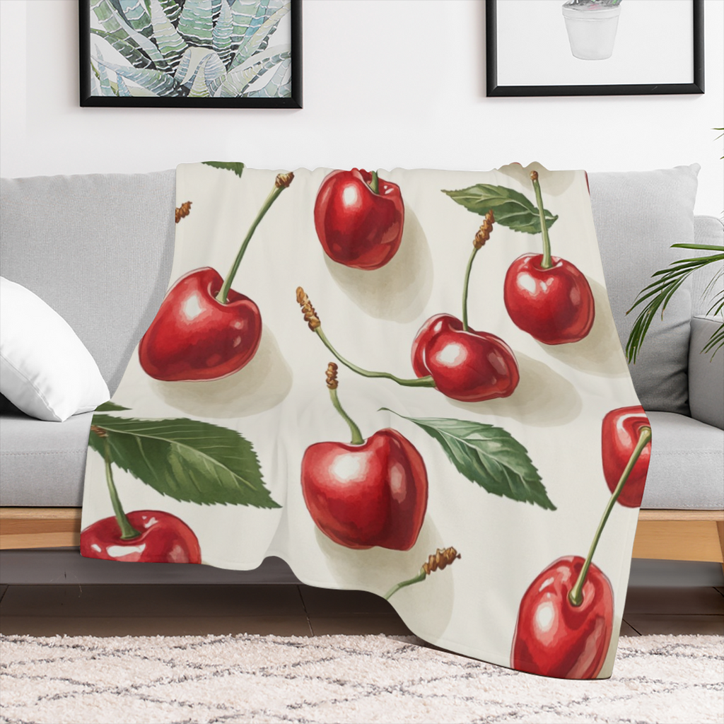 1pc Soft Flannel Blanket - Cozy for Couch, Bed, Sofa, and Traveling - Perfect Mother' s Day Gift