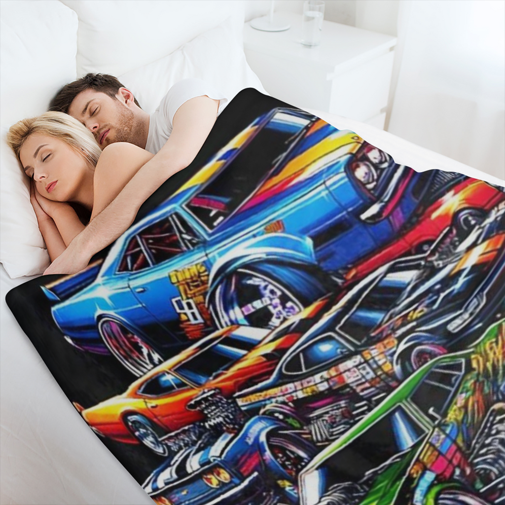1pc Black Dinosaur Alphabet Thin Blanket Lightweight Flannel Throw Blanket For Sofa, Bed, Travel, Camping, Livingroom, Office, Couch, Chair, And Bed