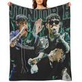 Manta de franela s¨²per suave para cantantes junior, c¨¢lida y acogedora para sof¨¢, cama y m¨¢s, 50"x40", 280GSM CozyFlannel MultiSizes, 4 tama?os disponibles