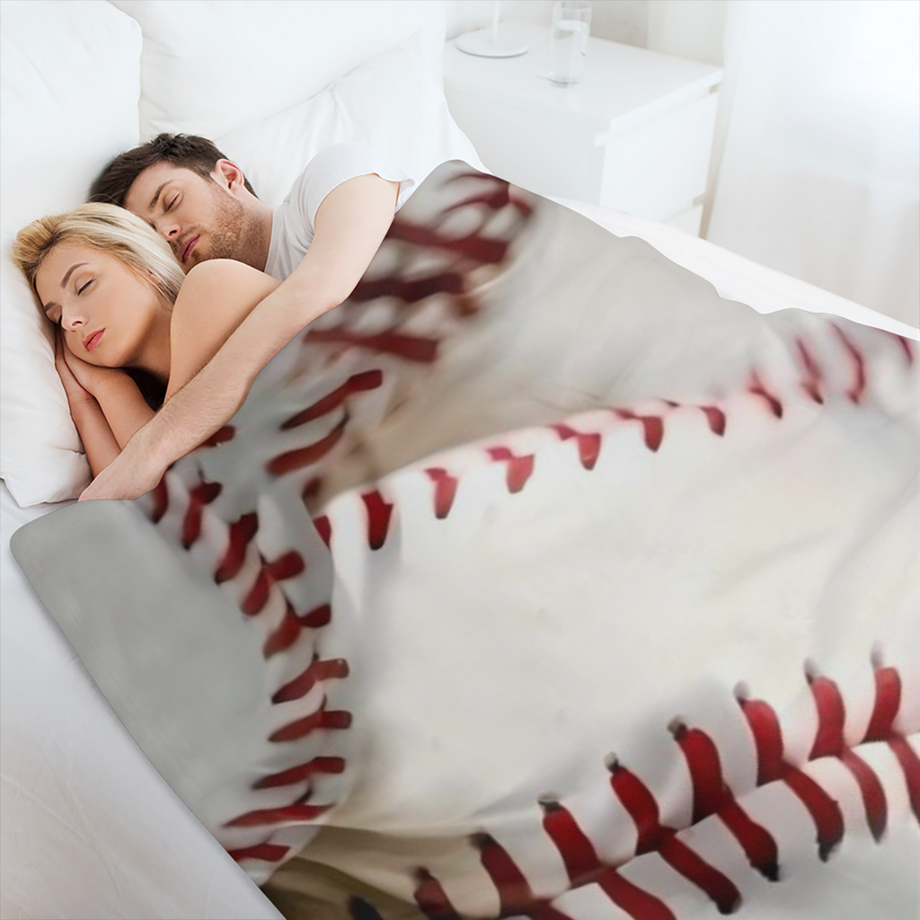 1pc Cozy Soft Blanket 1pc Baseball Throw Blanket Bed Blanket Warm Cozy Soft Blanket For Couch Bed Sofa Office Camping