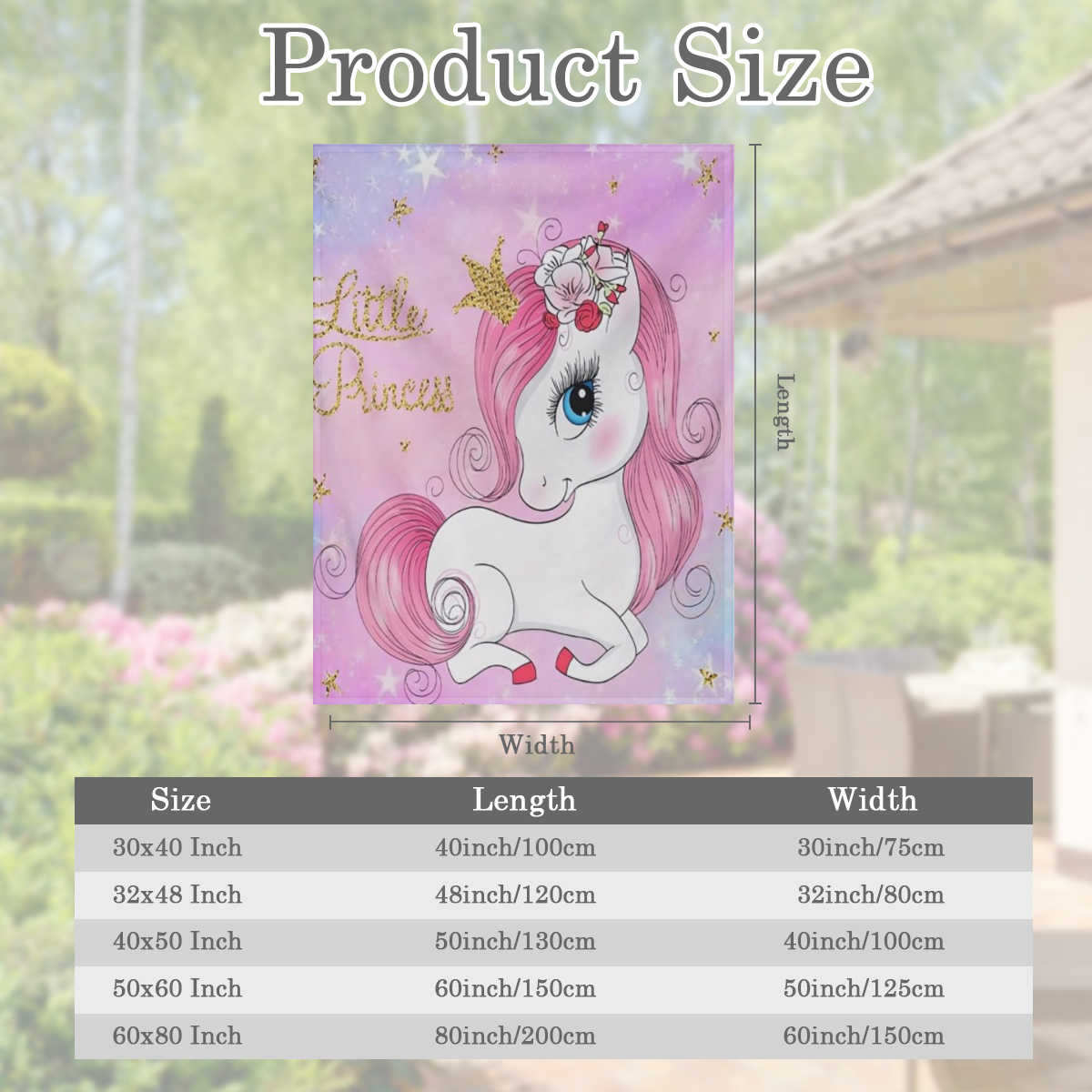 Manta de Unicornio Rosa Suave y Acogedora - Perfecta para Viajes, Camping y Decoraci¨®n del Hogar - Franela Lavable a M¨¢quina, Confort para Todas las Estaciones