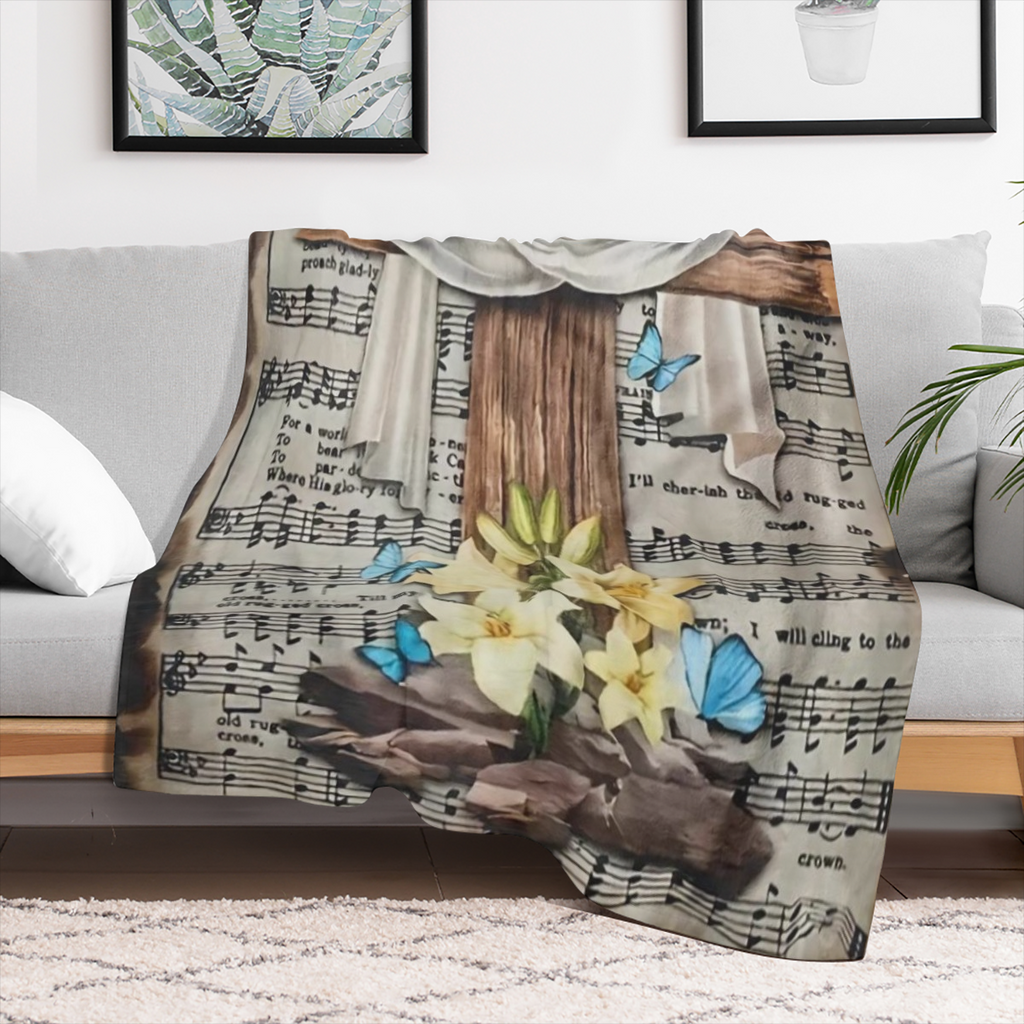 Cozy & Stylish Geometric Pattern Flannel Throw Blanket - Perfect Gift for Family & Friends, Versatile for All Seasons, Machine Washable