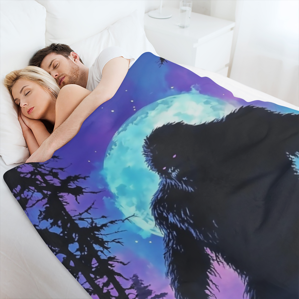 1pc Funny Blanket, Soft Blanket - Great for Home Decoration, Outdoor Excursions, Valentine' S Day, Thanksgiving, Christmas