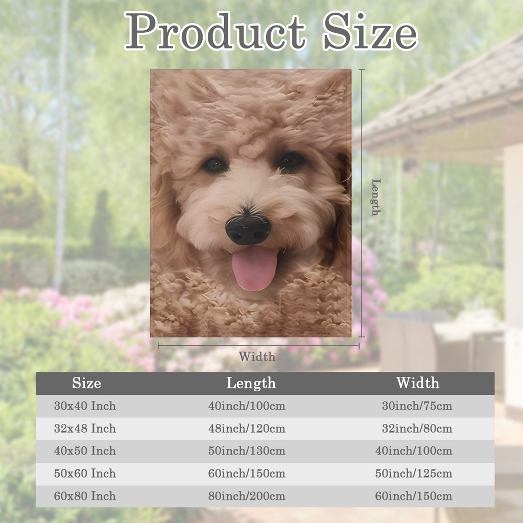 1pc Cozy Teddy Dog Print Flannel Throw Blanket - Contemporary Style All- Season Multipurpose Machine Washable Stain Tear Resistant Quilted Polyester Knit Fabric Ideal for Sofa Bed Office Travel - Perf
