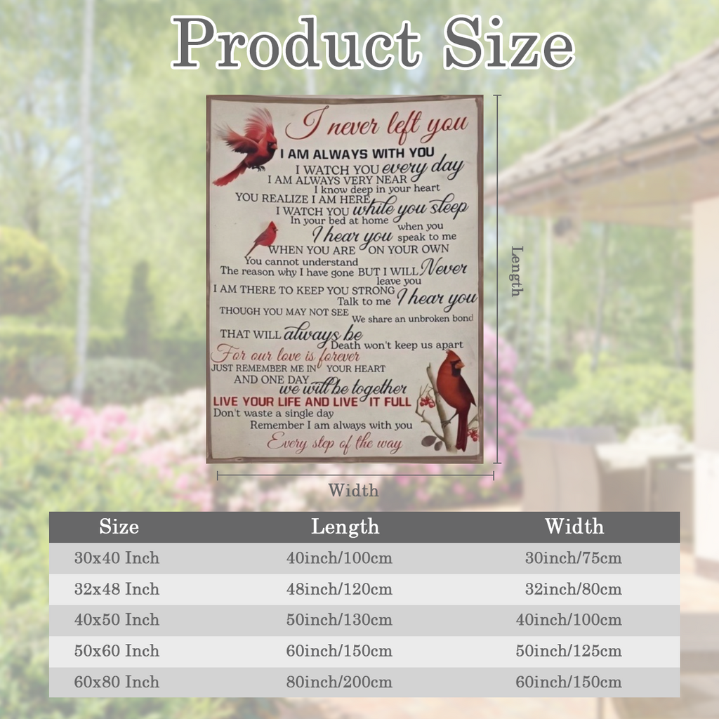 1pc Traditional- Style Red Cardinal Bird Print Flannel Blanket Soft Warm All- Season Multipurpose Throw Stain Resistant Tear- Proof Machine Washable Ideal Gift for Friends - Polyester 100 01