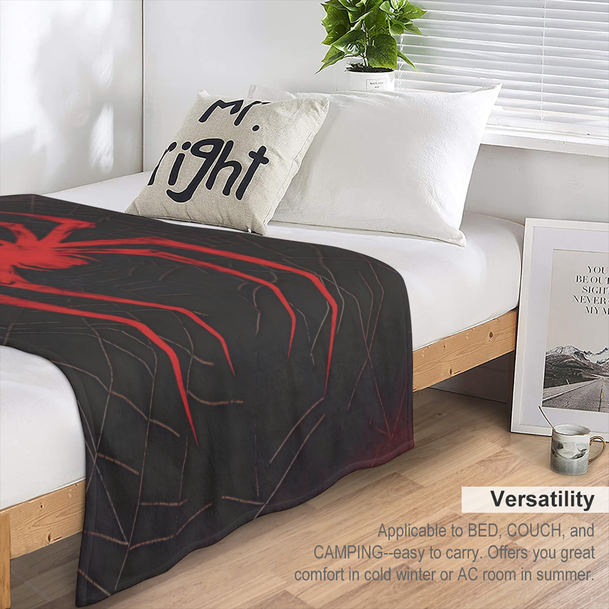 1pc Excavator Print Flannel Blanket, Soft Cozy Throw Blanket Nap Blanket For Travel Sofa Bed Office Home Decor, Birthday Holiday Gift Blanket, Available All Season