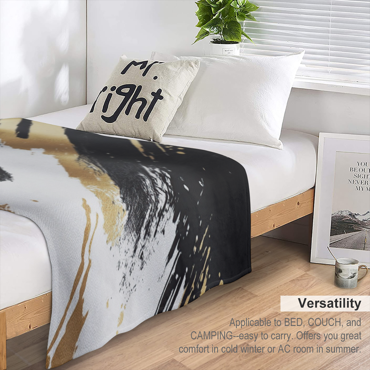 Abstract African Black African Blanket Gifts for Adults Modern Painting Art African Theme Star PrintsThrow Blanket for - Colorful Soft Fuzzy Blankets for Couch, Sofa Bed