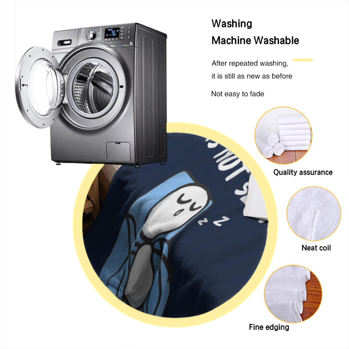Funny Dad Sleeping Throw Blanket - "Dad Is Not Sleeping, He'S Just Resting His Eyes" - Soft Flannel All-Season Couch & Office Blanket - Birthday, Father'S Day, Birthday Gift For Dad - Funny Laziness P