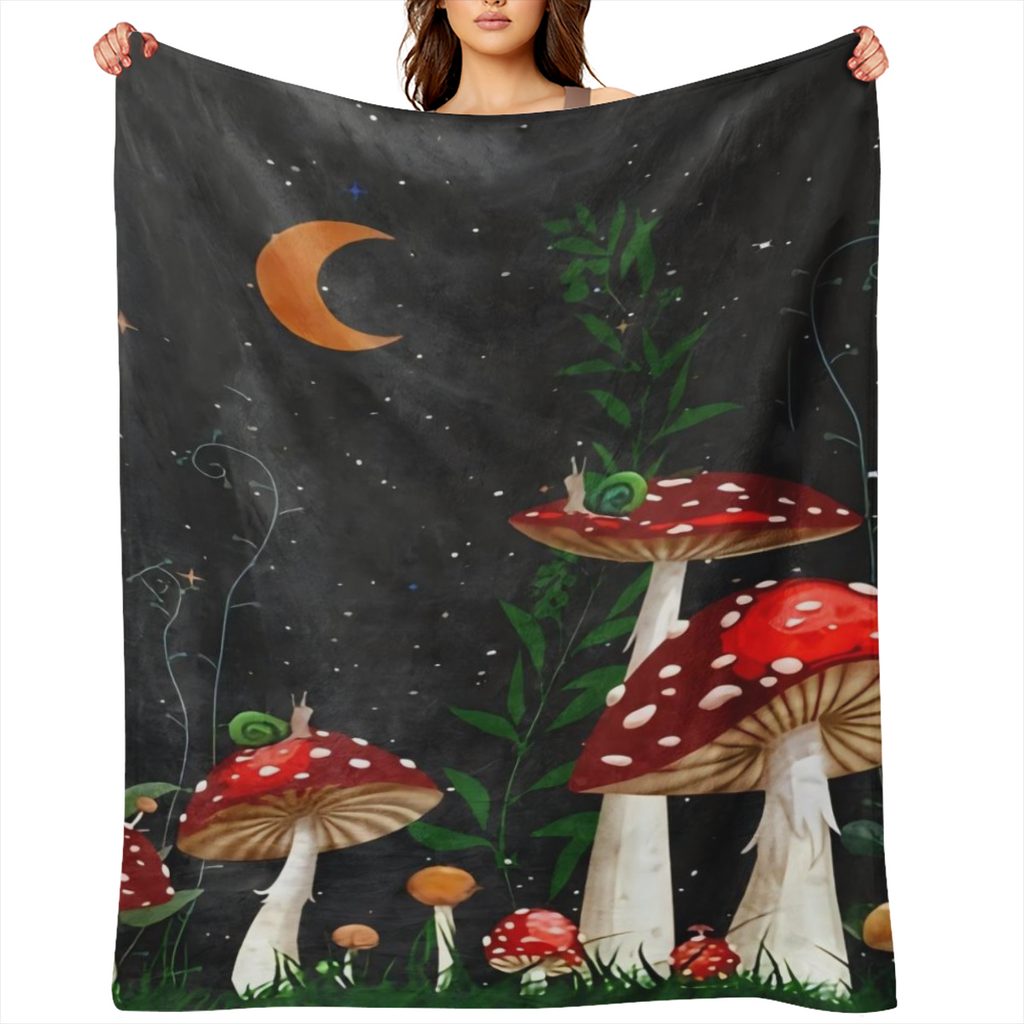 1pc Beef Texture Pattern Printed Flannel Blanket Novel Flannel Blanket Soft And Comfortable Nap Office School And Home Picnic Travel Gift Flannel Blanket