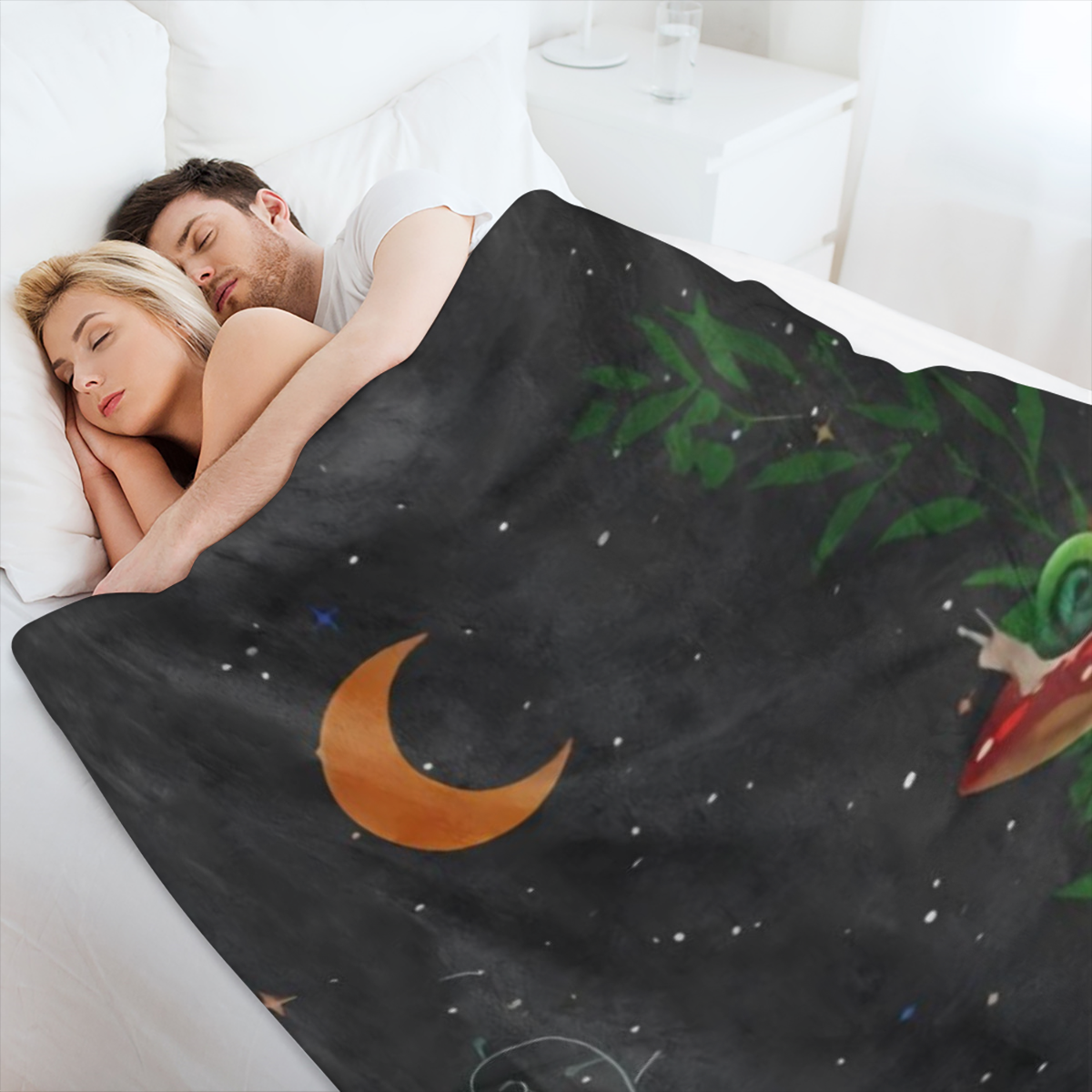 1pc Beef Texture Pattern Printed Flannel Blanket Novel Flannel Blanket Soft And Comfortable Nap Office School And Home Picnic Travel Gift Flannel Blanket