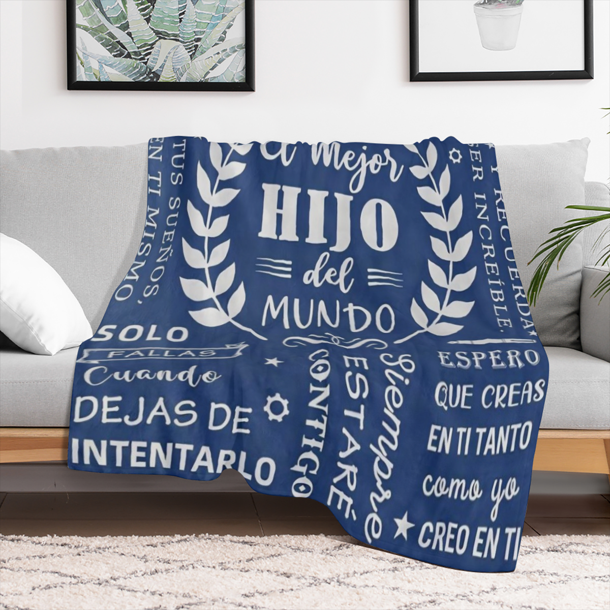 Manta de Forro Polar Inspirada en la Cultura Espa?ola para Pap¨¢ a Hijo - Suave, Ligera y Agradable para la Piel, Perfecta para Todas las Estaciones, Regalo Ideal
