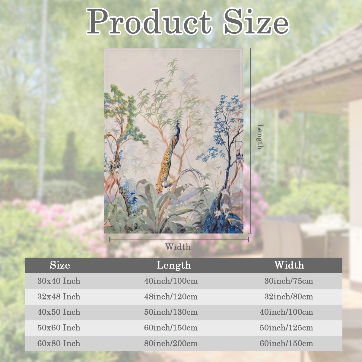 Charming Watercolor Print Flannel Throw Blanket - All-Season Tear-Resistant Machine Washable for Bedroom Camping Travel