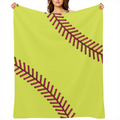 1pc Tennis Baseball Sports Blanket, Soft And Comfortable Flannel Blanket, School Dormitory Office Lunch Break Blanket, Warm And Comfortable, Four Seasons Bedding, Sofa Bed, Camping Blanket