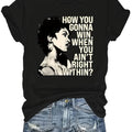 Women's & Men's Black Unisex T-Shirt - 100% Cotton