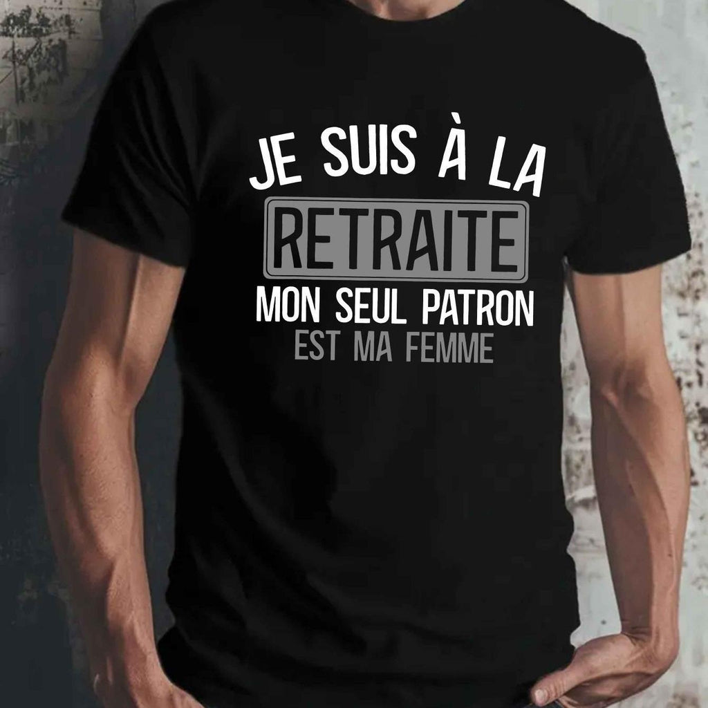 T-shirt à manches courtes imprimé géométrique de style de retraite française pour hommes - Design Jesuite à la retraite, col rond, mélange de coton, lavable en machine, haut d'été décontracté et sportif, t-shirt vintage, TAILLE PLUS