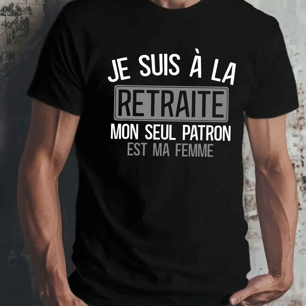 T-shirt à manches courtes imprimé géométrique de style de retraite française pour hommes - Design Jesuite à la retraite, col rond, mélange de coton, lavable en machine, haut d'été décontracté et sportif, t-shirt vintage, TAILLE PLUS