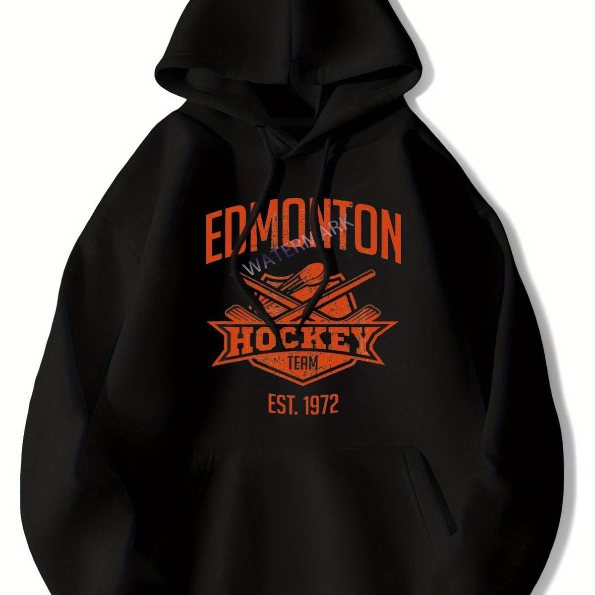 Edmonton Ice Hockey Team 1972 Established Hoodie