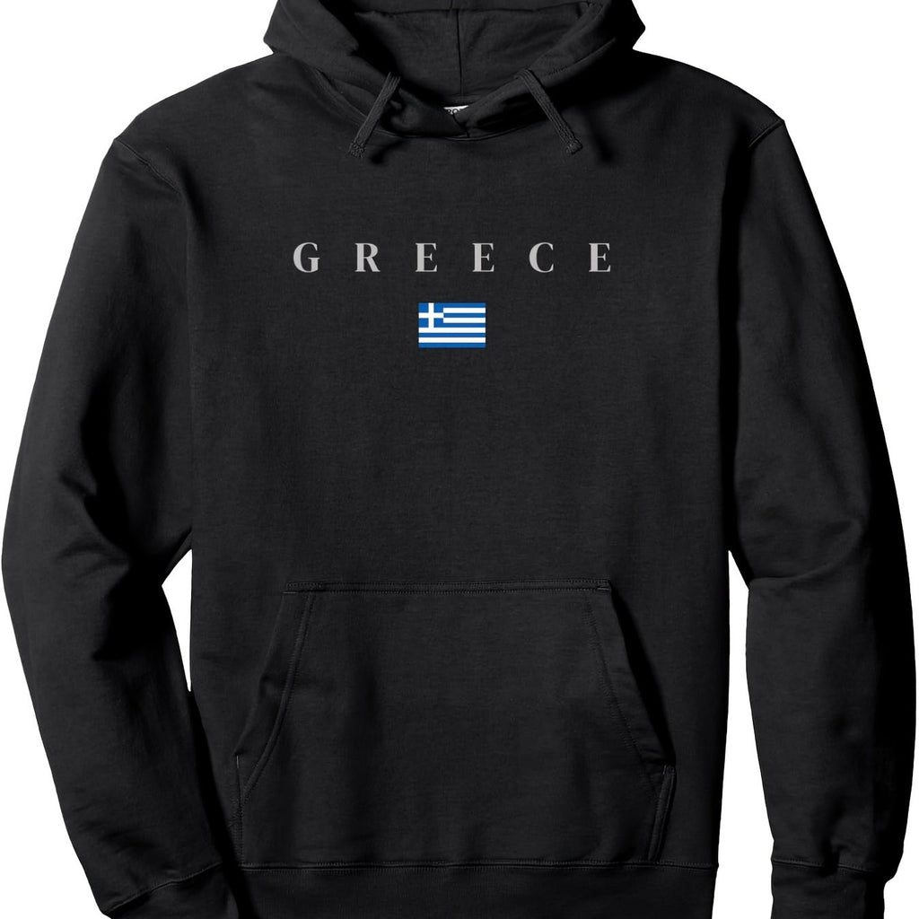 Greece Greek Flag & Key Symbol Hoodie
