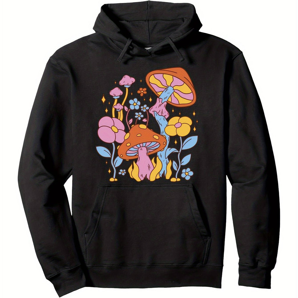 Men's Women's Black Hoodie