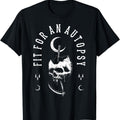 T-shirt décontracté à col rond, version régulière, avec micro-élastique, positionnement des lettres, impression sur tissu lisse pour autopsie.