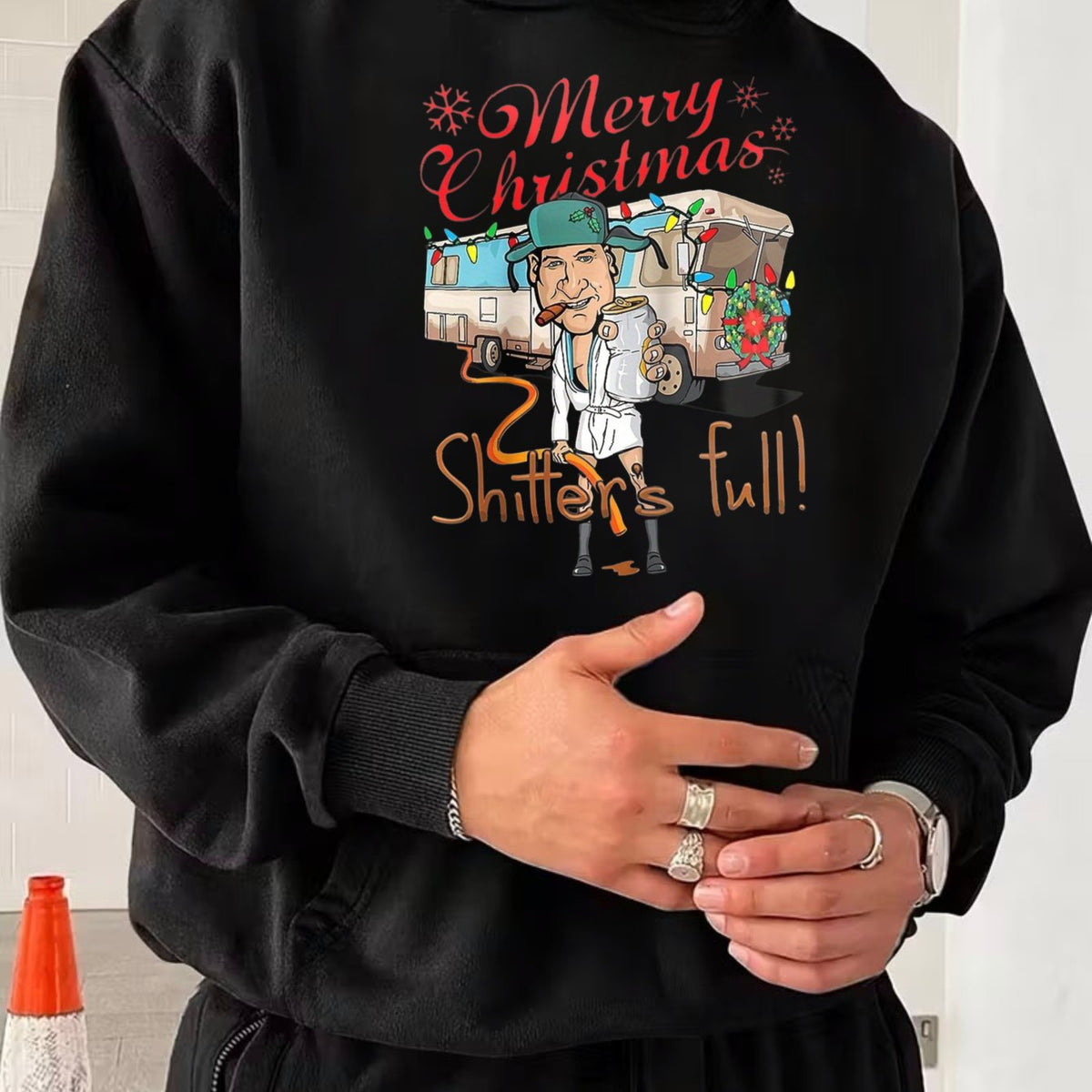 Unisex Classic Hoodie | Merry Christmas Shitter'S