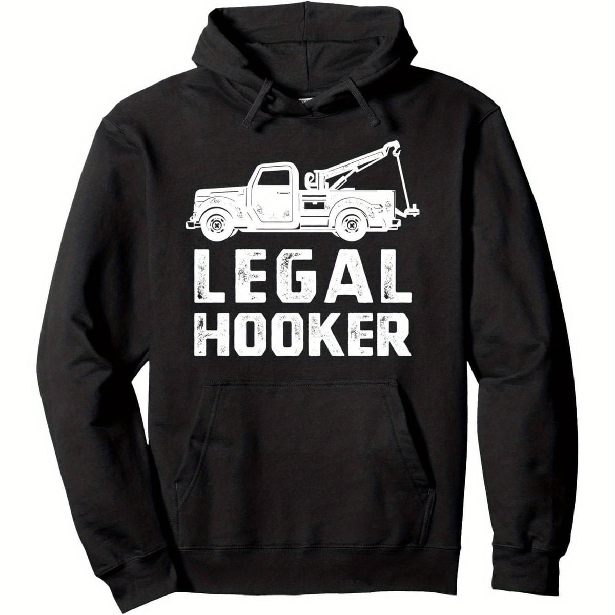 Men's Construction Crane Operator Hoodie