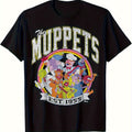 Mappus- College Student Group T-Shirt Pure Cotton T-Shirt 180g Unisex Casual Street Fashion Hip-Hop Style Short Sleeve T-Shirt FatherS Day Gift T-Shirt Daily Fitness and Sports Vacation T-Shirt Gift Suitable f ( 1pc, 200g 100% Cotton, Short Sleeve)