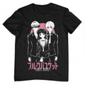 Men's Anime T-Shirt - Black Kyo Sohma Formal Suit Graphic Tee - Fruits Basket Anime Fan Clothing - Machine Washable Shirt for Adults, Anime Shirt, Casual Wear, Allseason Apparel, Bohemian Style, Themed Casualwear, Durable Fabric, Silky Smooth Material