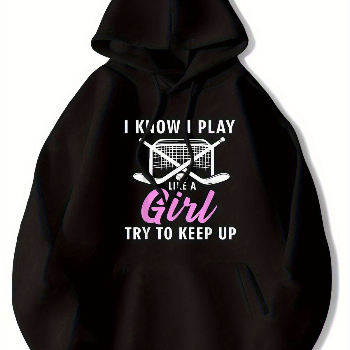 Women's & ' Empowering Play Like Girl" Hoodie