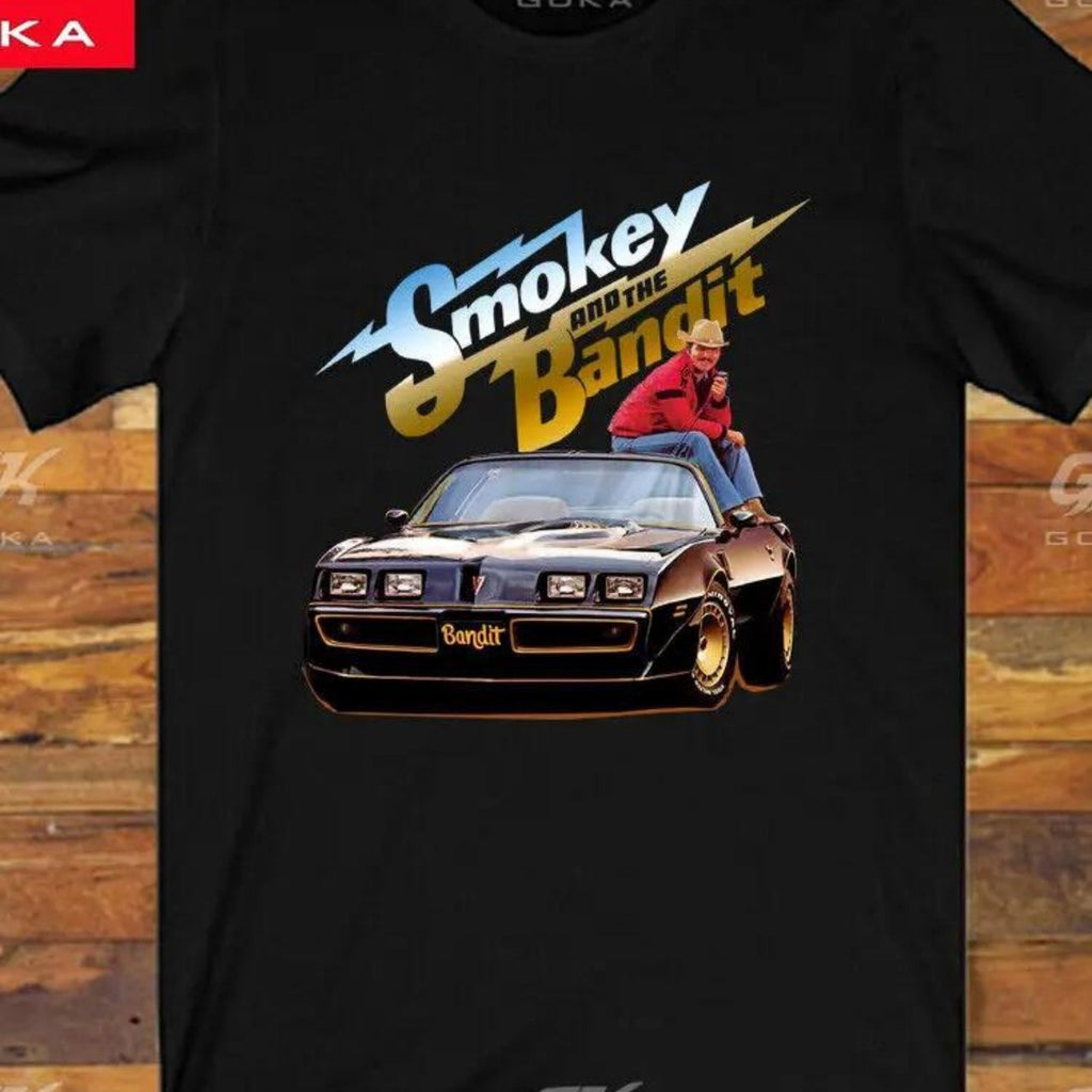 Smokey And The Bandit Movie Graphic T-Shirt | Casual Crew Neck, All-Season Wear, Regular Fit, Funny Printed Tee for Men