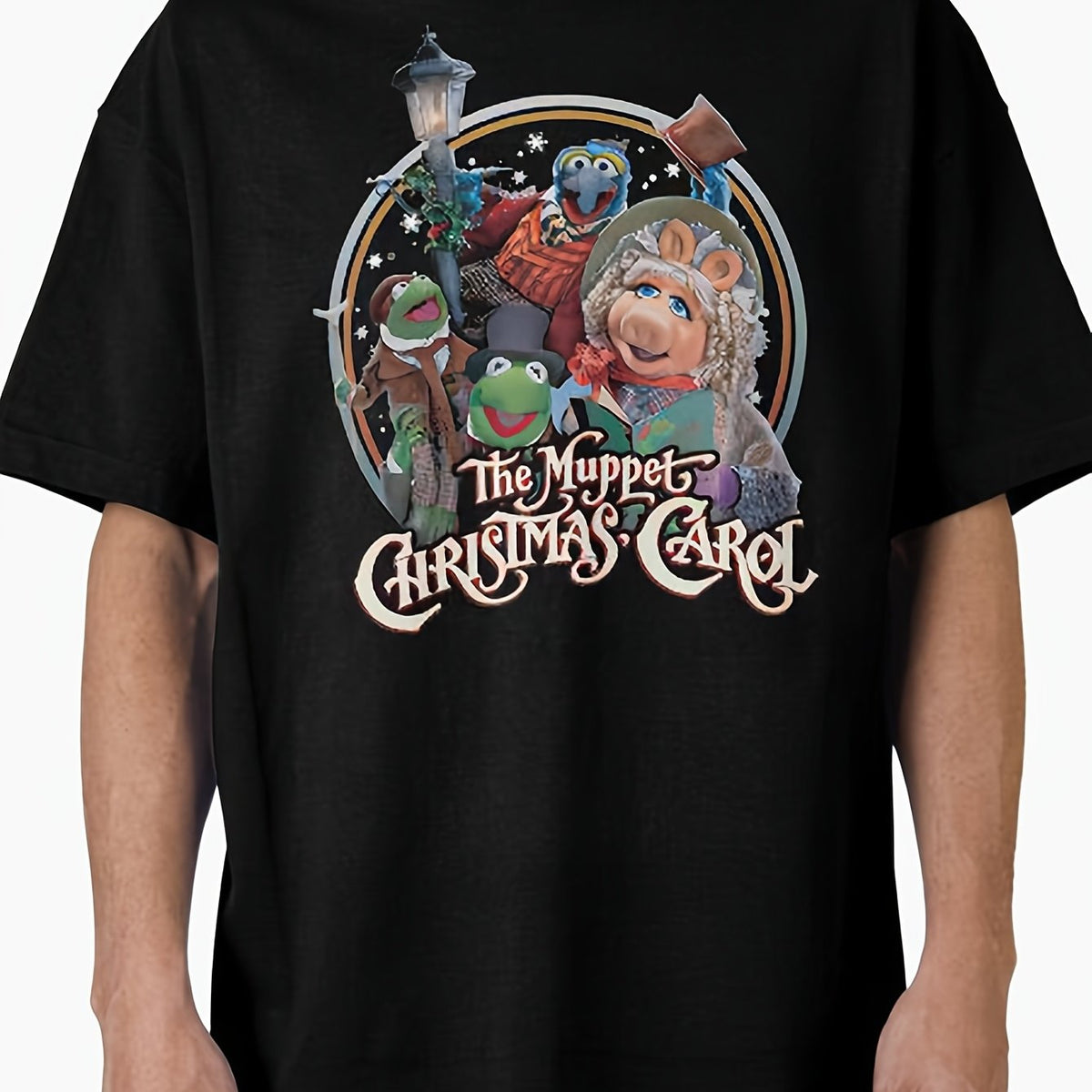 Unisex The Muppets Christmas Carol Vintage 90s TV Show T-Shirt