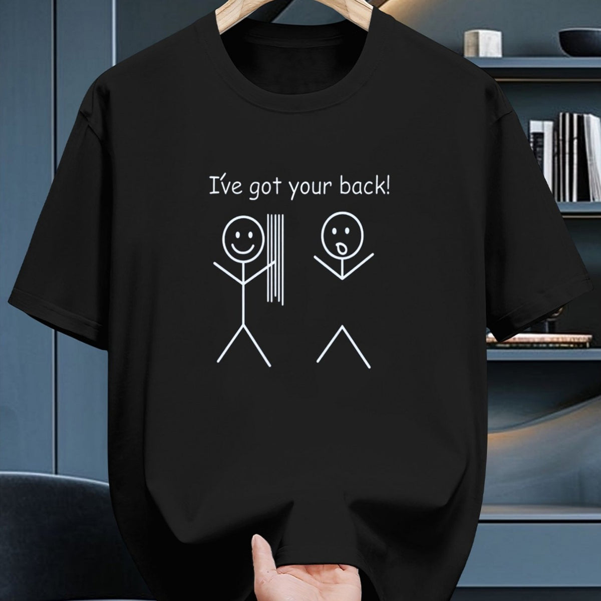 Men'S T-Shirt | 180G Halloween Day of The Dead Theme, Classic Letter Pattern, Breathable and Moisture Absorbing, Crew Neck, Short Sleeved, Suitable for All Seasons