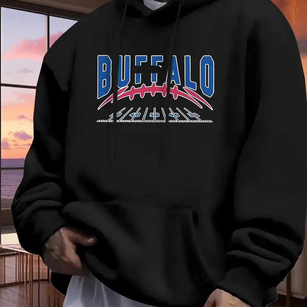 Men's Buffalo Football Hoodie