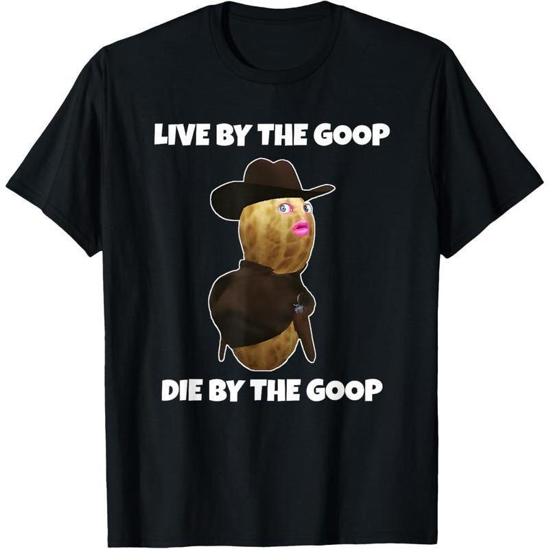 100% Cotton The Burnt Peanut Bungulator Goop Goop Tees T-Shirt havoc  garments marios family clothing retro halloween hoodie Crew Neck Funny T-Shirt for Men