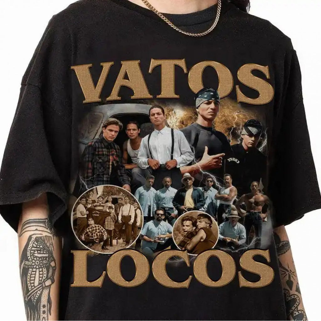Vintage 90s Blood in Blood Out Crazy Data Forever TBirthday HimShirtMens Tee Chicano Streetwear