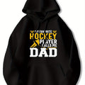 Men's Ice Hockey Dad Hoodie