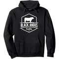 Men's & Women's Black Angus Bull Scottish Hoodie