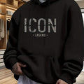 Men's Heather Gray Distressed Legend Hoodie